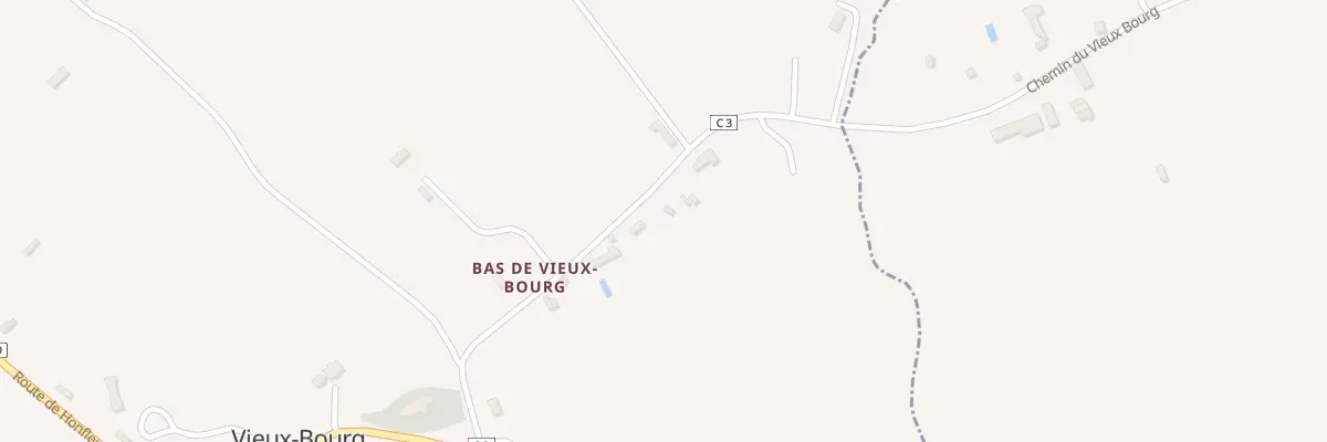 Plan du 266 Che du Manoir à Vieux-Bourg