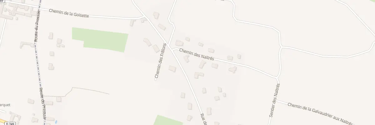 Plan du 18 Rue de la Goyette à Rivière