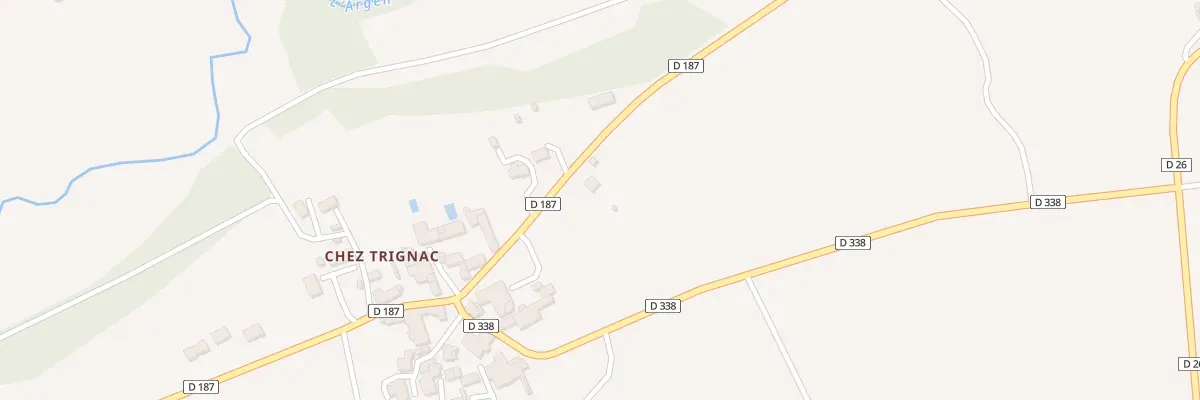 Plan du 1 Rte de la Mazerolle à Poursac