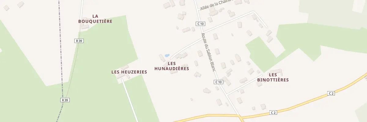 Plan du 49 All des Hunaudières à Yvré-l’Évêque