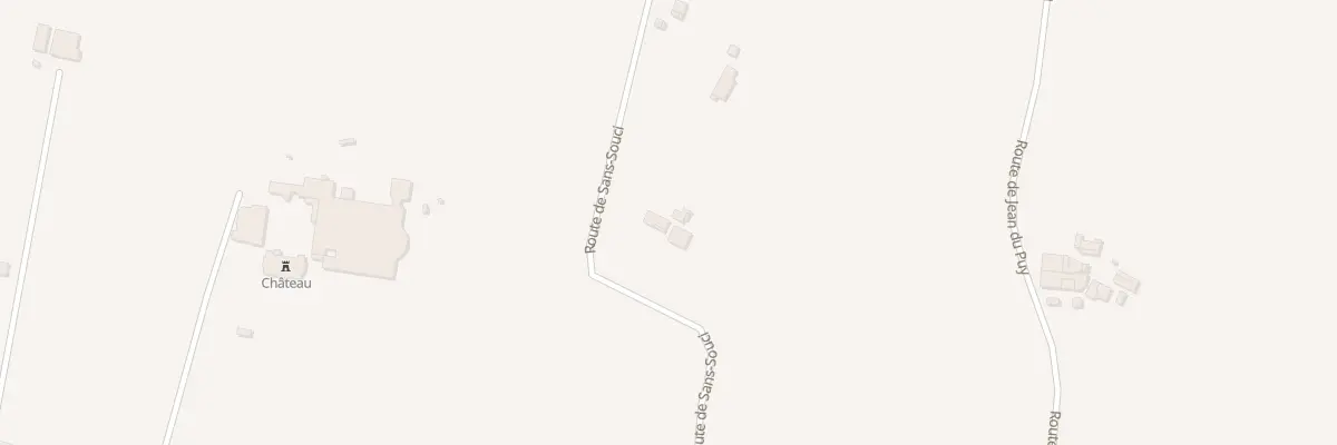 Plan du 424 Rte de Sans Souci à Virazeil