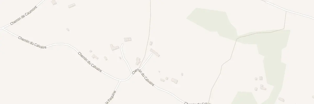 Plan du 642 Che du Calvaire à Rocques