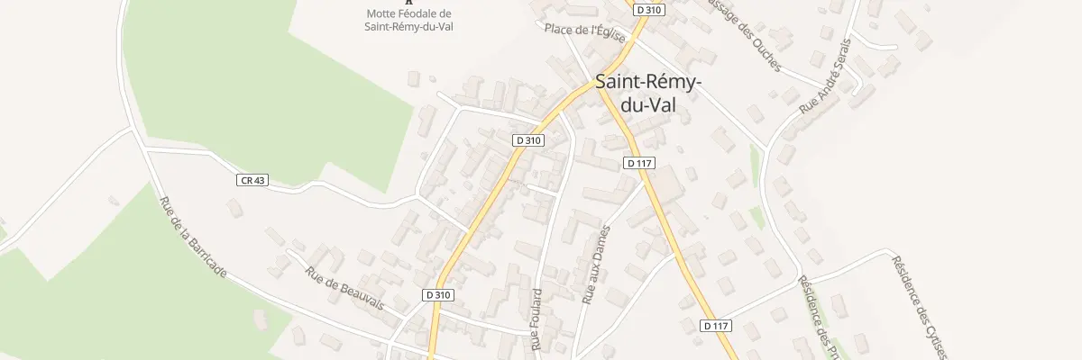 Plan du 2 Imp Foulard à Saint-Rémy-du-Val
