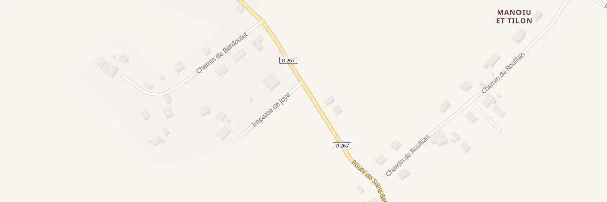Plan du 1 Imp de Joye à Birac-sur-Trec