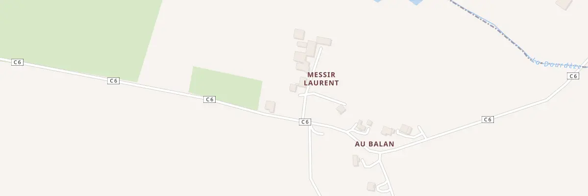 Plan du 1689 Rte de Messir Laurent à Saint-Sernin