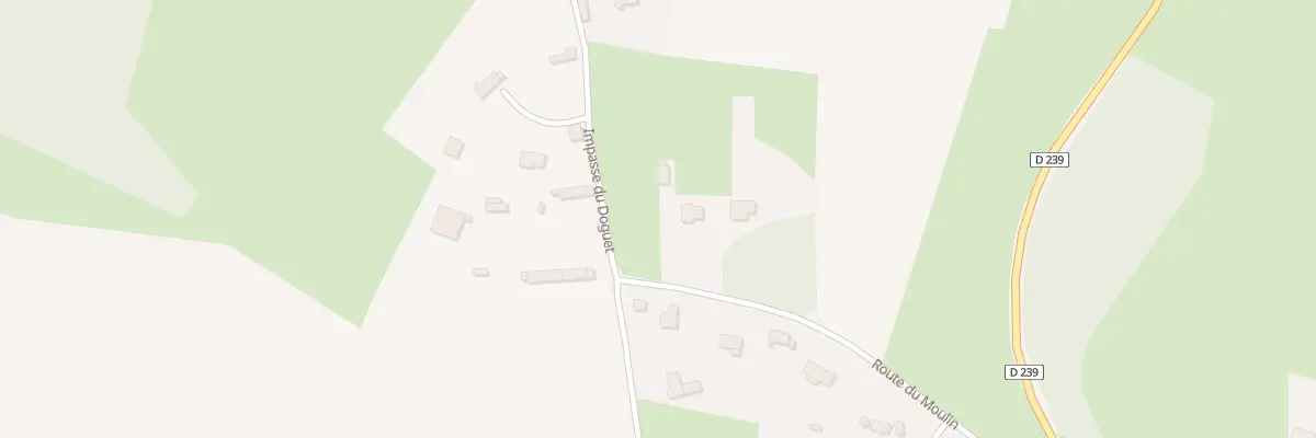 Plan du 5118 Le Doguet à Cuverville