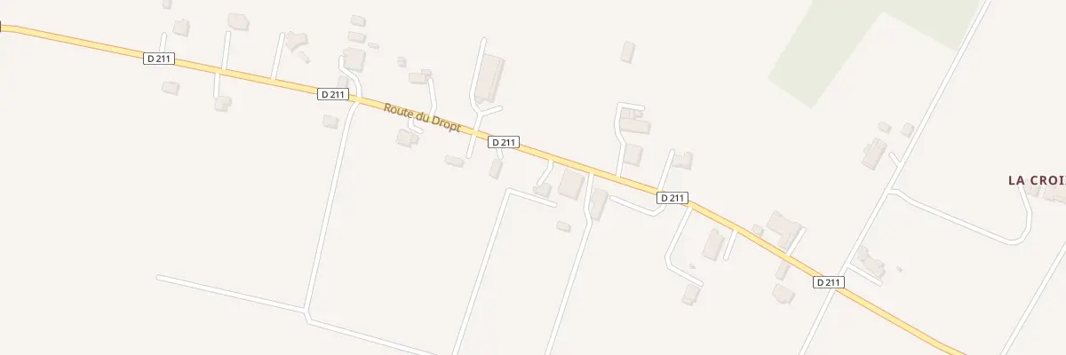 Plan du 1229 Rte du Dropt à Monteton