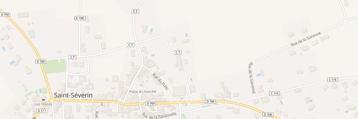 Plan du 2 Imp des Granges à Saint-Séverin