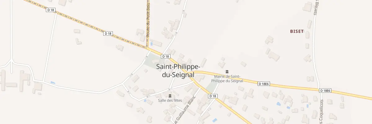Plan du 13 Le Bourg à Saint-Philippe-du-Seignal