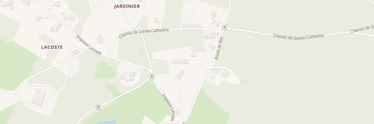 Plan du 1007 Rte du Rey à Réaup-Lisse