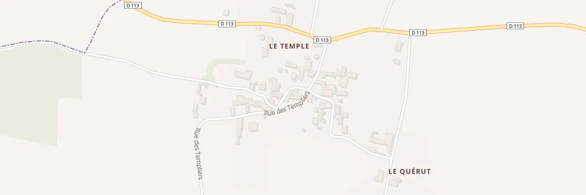 Plan du 585 Rue des Templiers à Brie