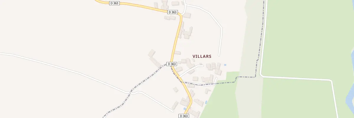 Plan du 5093 Villars à Saint-Ciers-sur-Bonnieure