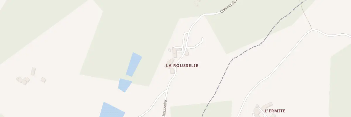 Plan du 90 Che de la Rousselie à Ronsenac