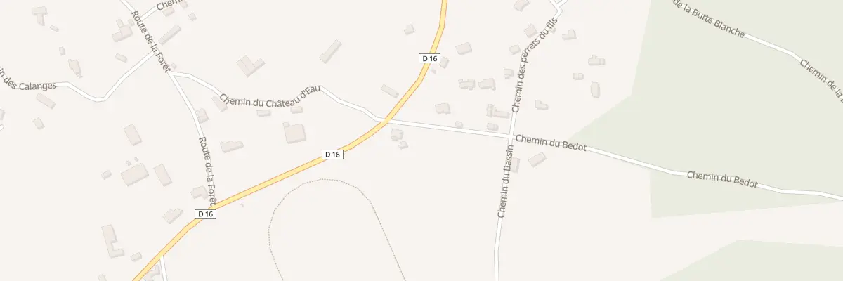 Plan du 2201 Rte de Vimoutiers à Canapville