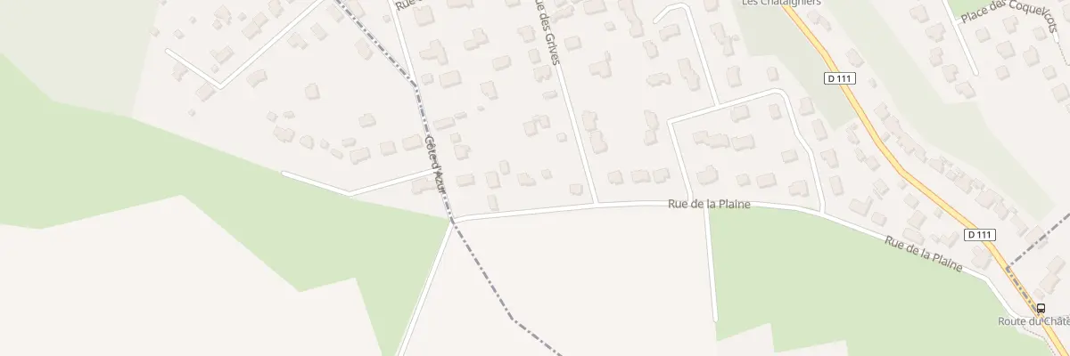 Plan du 5 Rue de la Plaine à Saint-Laurent-de-Brèvedent