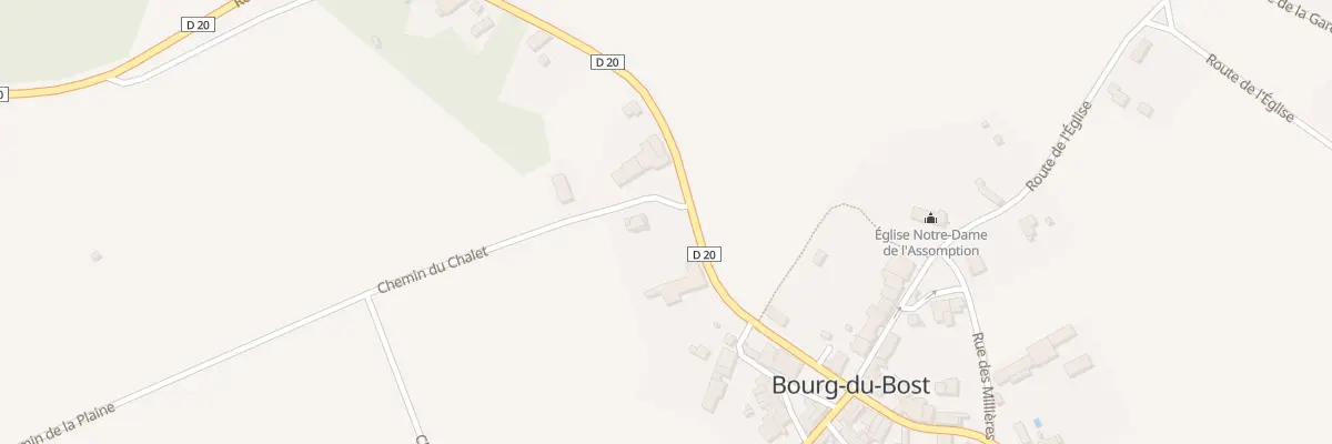 Plan du 1031 Les Grandes Terres à Bourg-du-Bost
