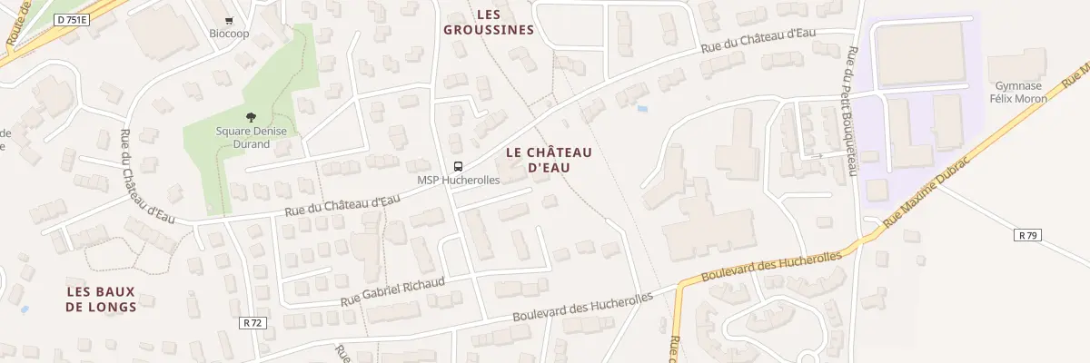 Plan du 3 Pl Pierre Robbe à Chinon