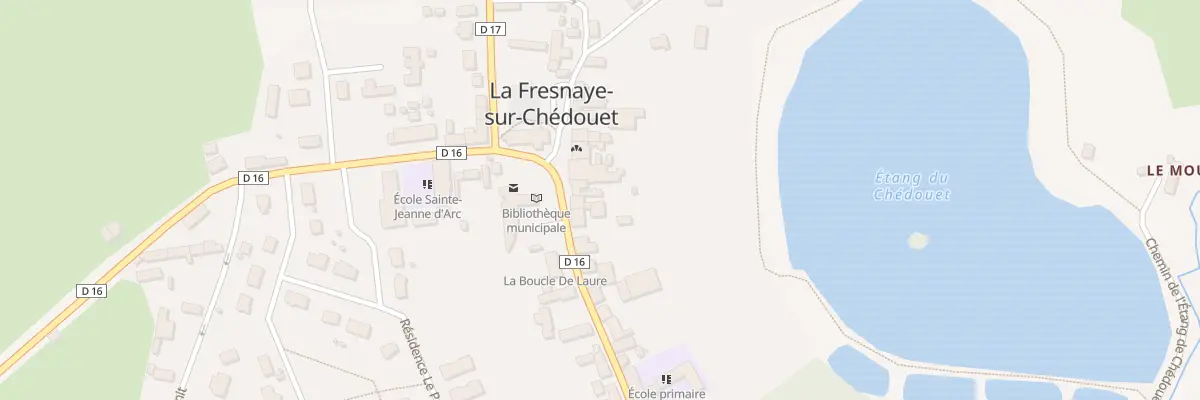 Plan du 21 Rue de la Forêt De Perseigne à Villeneuve-en-Perseigne