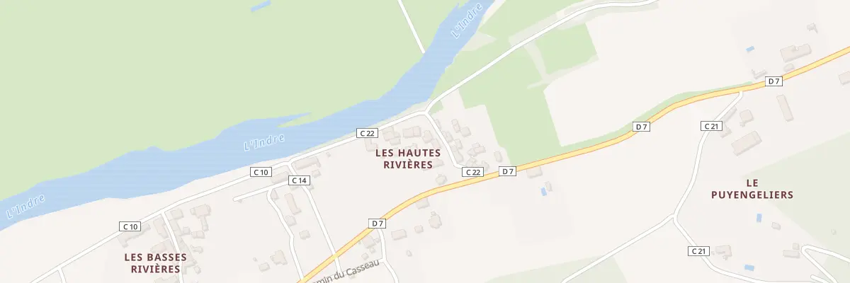 Plan du 5 Rue des Hautes Rivières à Huismes