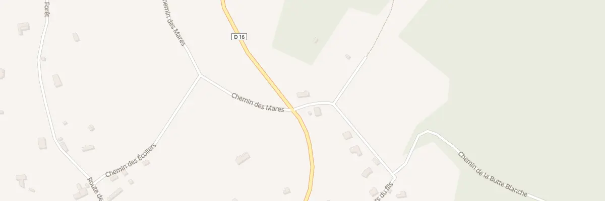 Plan du 21 Le Champ Boutron à Canapville