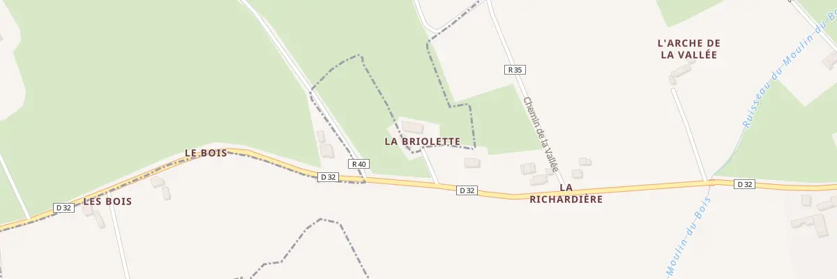 Plan du 5037 La Briolette à Saint-Biez-en-Belin