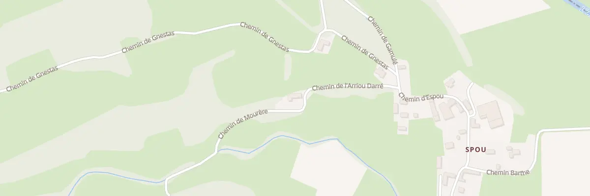 Plan du 18 Chem de l’Arriou Darre à Chelle-Spou