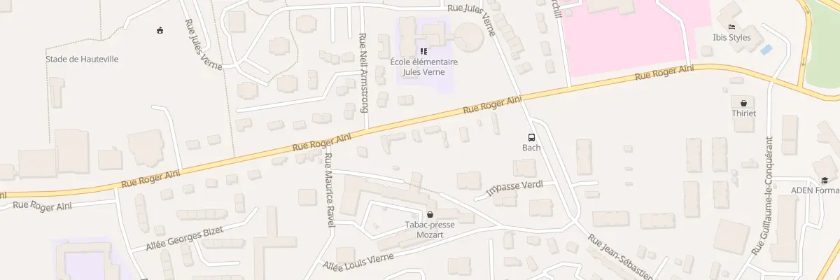 Plan du 68B Rue Roger Aini à Lisieux