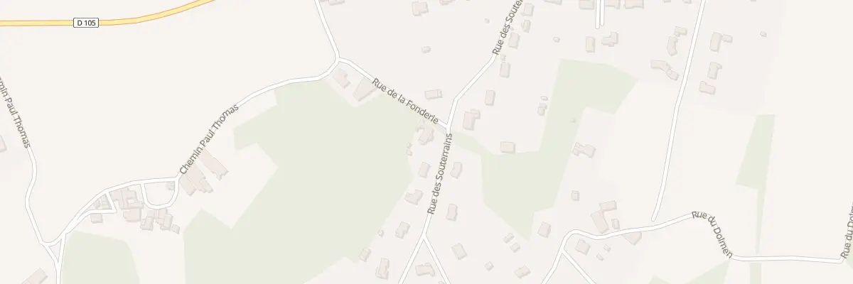Plan du 230 Rue des Souterrains à Brie