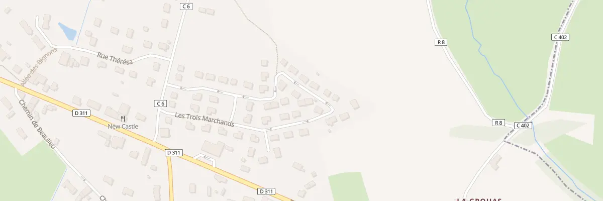 Plan du 11 Lot Les Trois Marchands à Neufchâtel-en-Saosnois