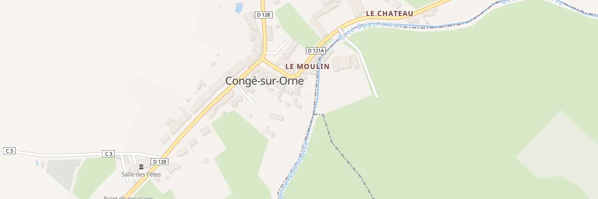 Plan du 9B Pl de L Eglise à Congé-sur-Orne