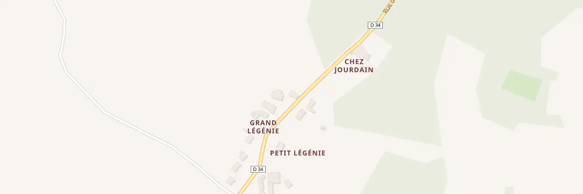 Plan du 41 Rue des Frenes à Magnac-lès-Gardes