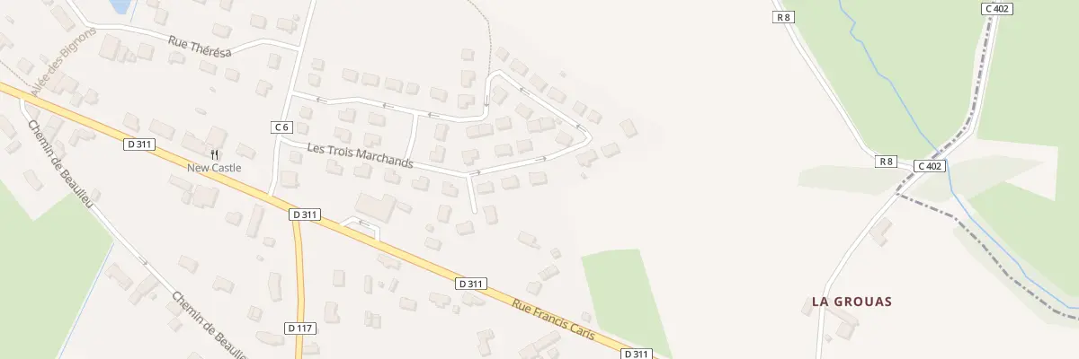 Plan du 24 Lot Les Trois Marchands à Neufchâtel-en-Saosnois