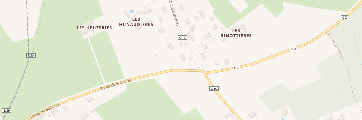 Plan du 55 Rte du Sablon Blanc à Yvré-l’Évêque