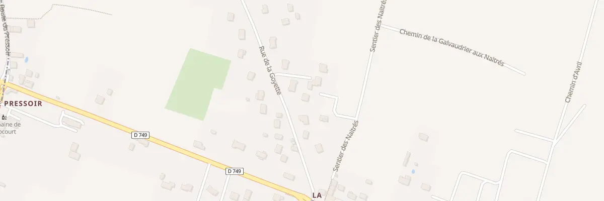 Plan du 8 Rue de la Goyette à Rivière
