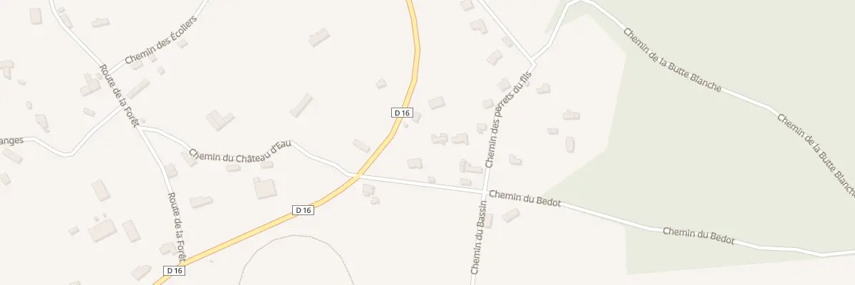 Plan du 2149 Rte de Vimoutiers à Canapville