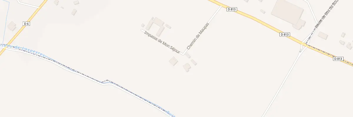 Plan du 77 Maupas à Fauguerolles