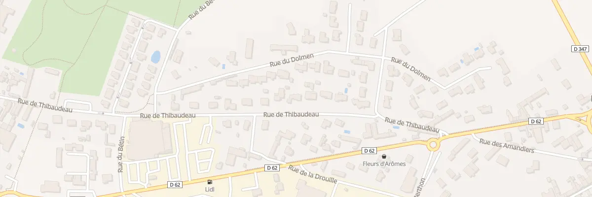 Plan du 66 Rue Thibaudeau à Neuville-de-Poitou