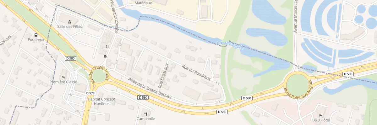 Plan du 11D Che du Poudreux à La Rivière-Saint-Sauveur
