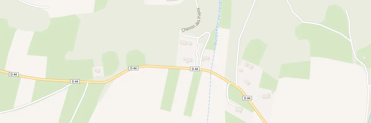 Plan du 20 Che de Labascure à Osmets