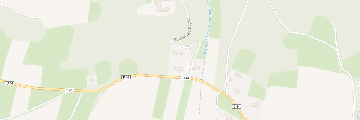 Plan du 5 Puyos à Osmets