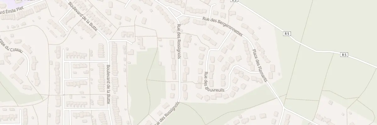 Plan du 18 Rue des Rossignols à Mulsanne