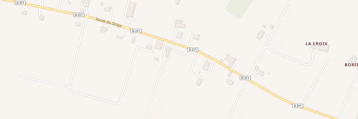 Plan du 1191 Rte du Dropt à Monteton
