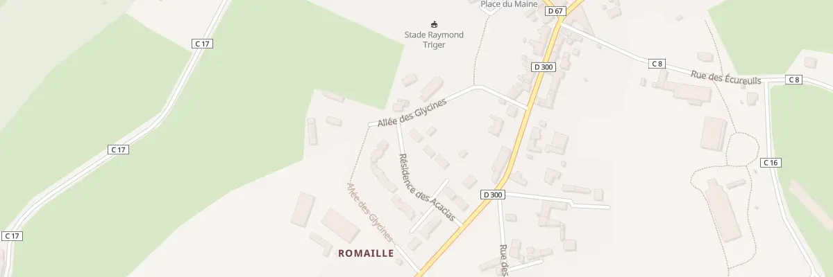 Plan du 12 Res des Acacias à Dangeul