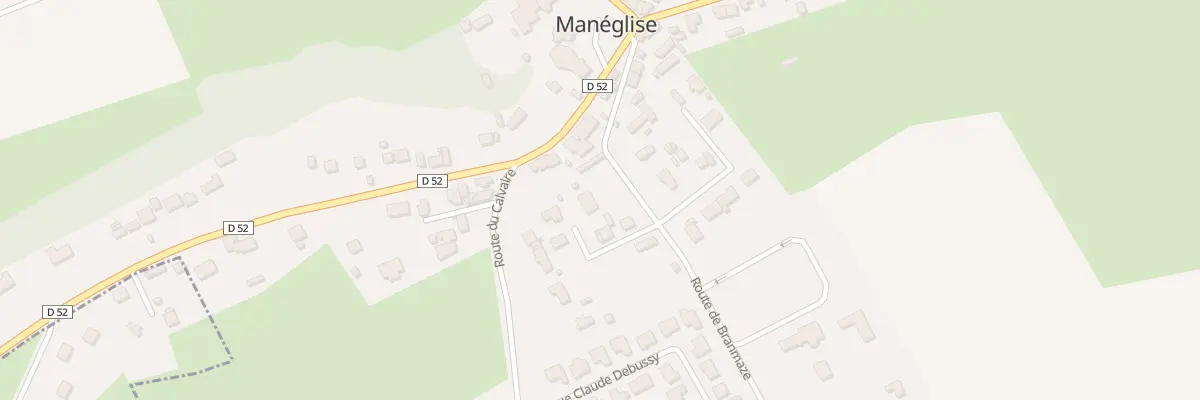 Plan du 4 Rte de Branmaze à Manéglise