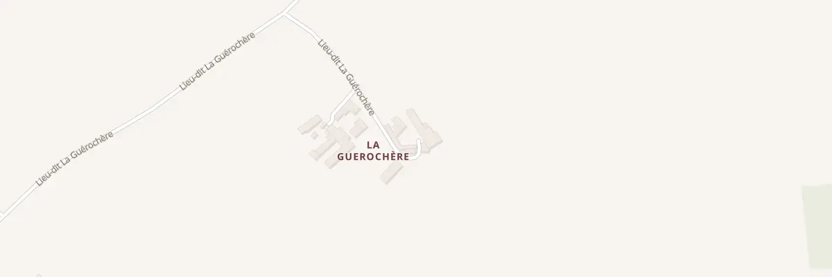 Plan du 5083 La Guerochere à Prinçay