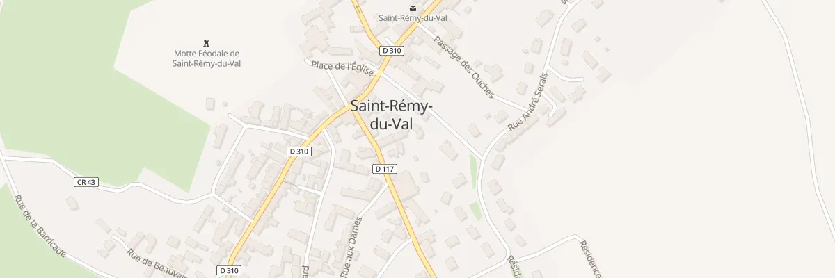 Plan du 17 Rue Aux Bergers à Saint-Rémy-du-Val