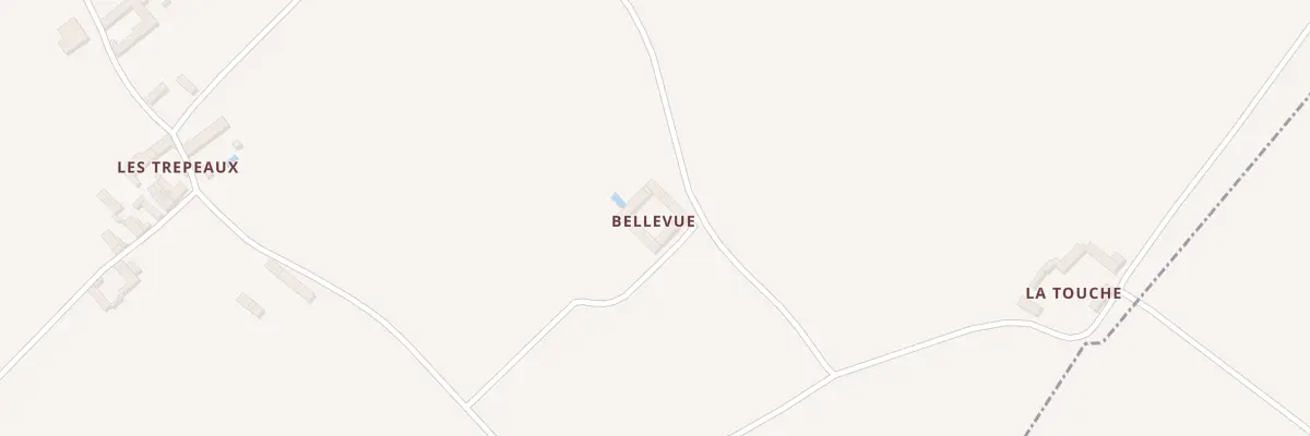 Plan du 5233 Bellevue à Ceaux-en-Loudun