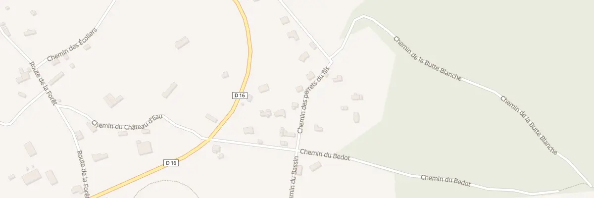 Plan du 9291 Che des Perrets du Fils à Canapville
