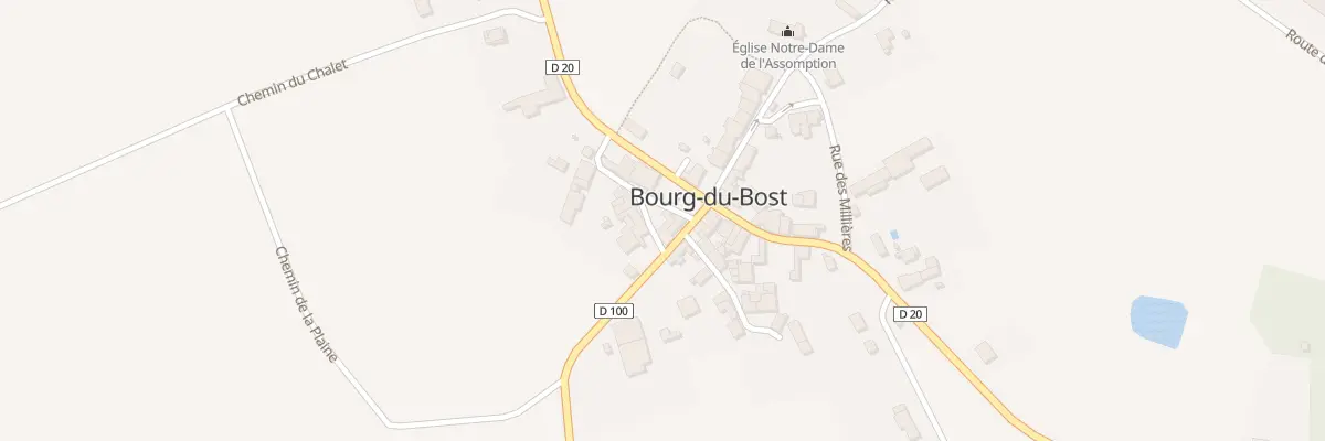 Plan du 18 Rue de la Fontaine à Bourg-du-Bost