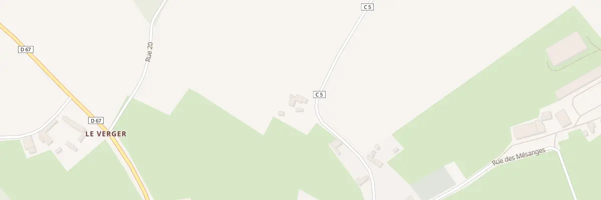 Plan du 5211 Le Bas Bignon à Dangeul